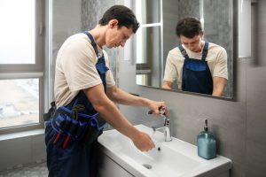 مراحل نصب روشویی کابینتی