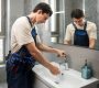 آموزش گام‌به‌گام نصب روشویی کابینتی