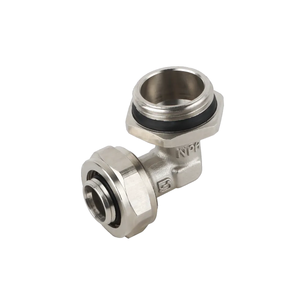 زانو ۹۰درجه روپیچ کوپلی با مهره تنظیم “۱*۲۵ نیوپایپ