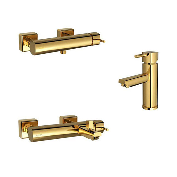 شیرآلات شودر مدل یونیک طلایی