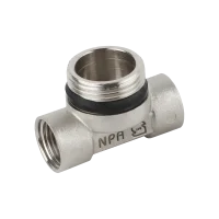 سه راهی توپیچ روپیچ رزوه ای ۱/۲*”۱*”۱/۲ نیوپایپ