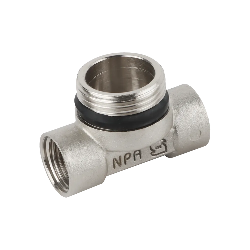 سه راهی توپیچ روپیچ رزوه ای ۱/۲*”۱*”۱/۲ نیوپایپ