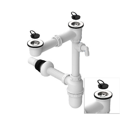 سیفون سینک معمولی محک