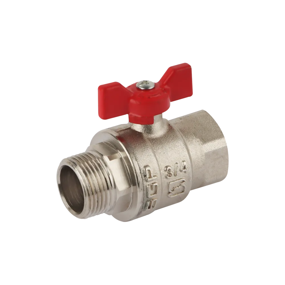 شیر روپیچ توپیچ دسته پروانه ای ۳.۴″ نیوپایپ