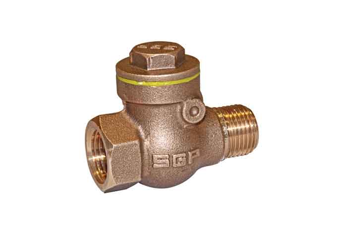 شیر یکطرفه توپیچ روپیچ تمام برنز “۱.۲ نیوپایپ