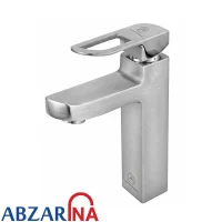 شیر روشویی موج کروم مات قهرمان