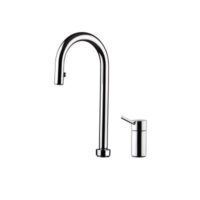 شیر ظرفشویی شاوری اینوکس کرومkwc