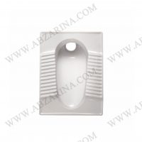 توالت زمینی چینی مروارید مدل فیروزه