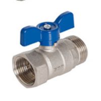 شیر روپیچ توپیچ دسته پروانه ای (رزوه بلند) ۱ نیوپایپ