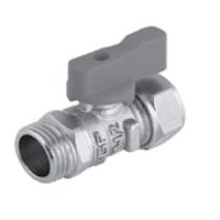 شیر یکسر روپیچ کوپلی (نیو ولو) ۱۶*۱/۲ نیوپایپ