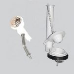 پمپ تخلیه دریچه ای با دکمه از بغل