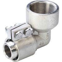 زانو چپقی کلمپی ۱/۲ ۱ * ۵۰ نیوپایپ