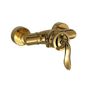 شیر آفتابه لوکا طلایی شودر