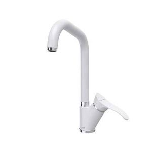 شیر ظرفشویی لرد سفید کروم شودر