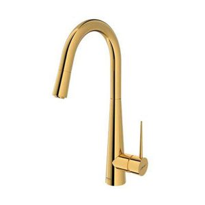 شیر ظرفشویی شاوری ایتن طلایی مات شودر