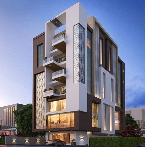 نمای ساختمان