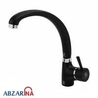 شیر ظرفشویی ارکیده مشکی قهرمان