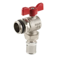 شیر زانویی روپیچ دارای مهره تنظیم با مهره پرسی “۱*۳۲ نیوپایپ