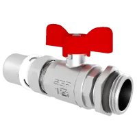 شیر مهره ماسوره پرسی روپیچ بامهره تنظیم ۳۲*۱″ نیوپایپ