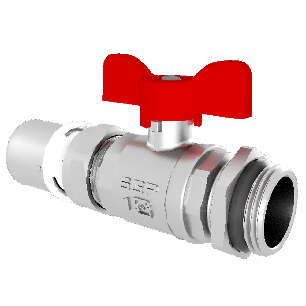شیر مهره ماسوره پرسی روپیچ بامهره تنظیم ۲۵*۱″ نیوپایپ