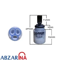 کارتریج ۲۵ سرد و گرم سر فلزی سدال