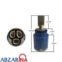 کارتریج ۲۵ سرد و گرم سر فلزی قهرمان