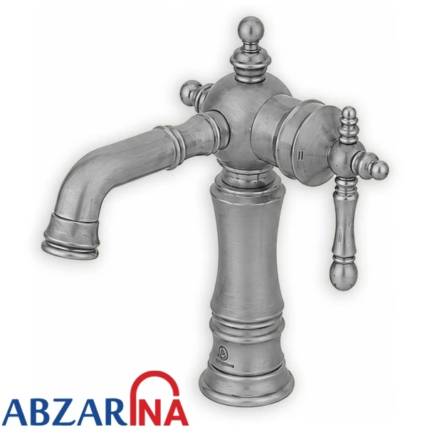 نگین کروم مات روشویی