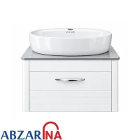 روشویی روکابینتی مدل هلنا چینی کرد به همراه کابینت