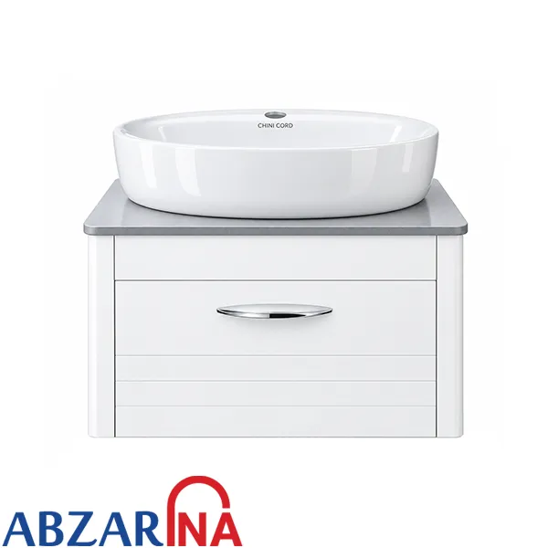 روشویی روکابینتی هلنا چینی کرد